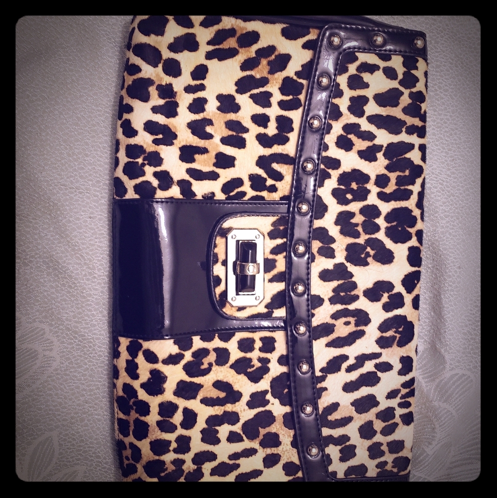 White House Black Market large clutch